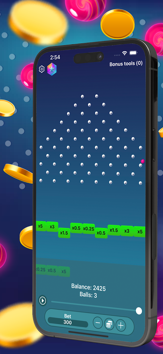 Plinko Bildschirmabbildungen 2